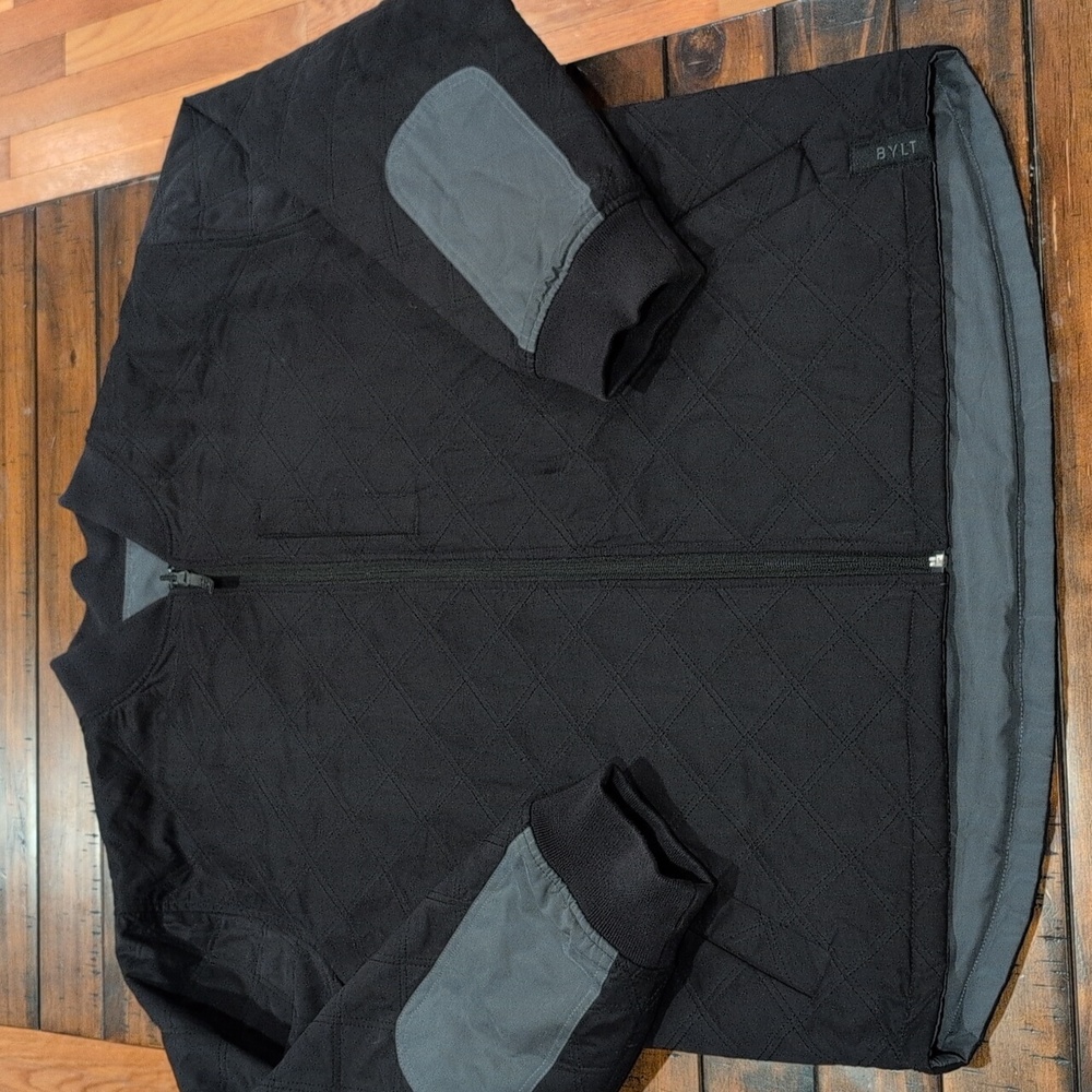 BYLT Hi-lo Reversible Bomber Jacket Quilted